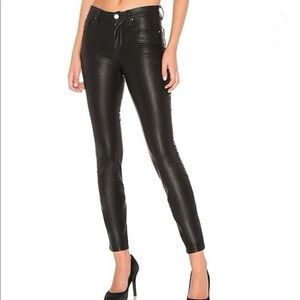 BLANKNYC Black Faux Leather Low Rise Pants Women’s Size 27 NWOT Party Going Out